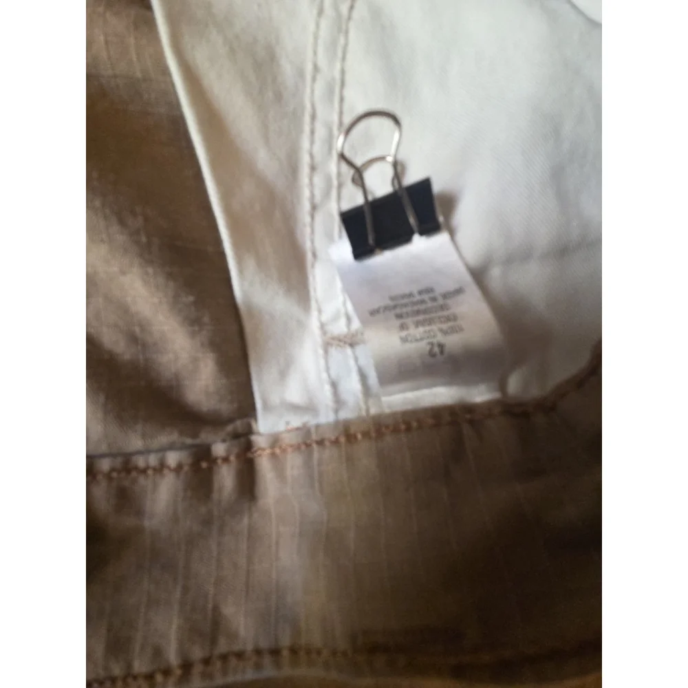 Ridgecut Toughwear Men’s Cargo Work Shorts 42 Outdoor Khaki Hiking 100% Cotton